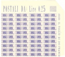 1946 Blocco 40 Pezzi Pacchi