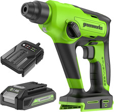 Martello Tassellatore a Batteria 1.2J, Martello Perforatore SDS Plus, 24V Brushl