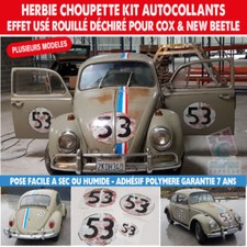 Herbie 53 Adesivi Vintage