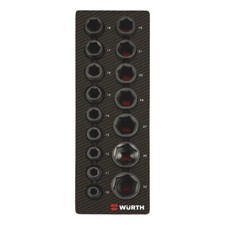 Chiavi a Bussola Rinforzate 1/2 Tappetino Carrello Officina - WÜRTH 0965905214