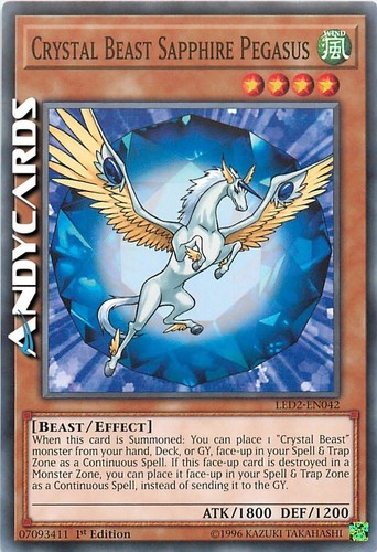 Crystal beast sapphire pegasus - crystal,