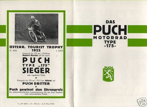 Puch type 175 - puch, 1926
