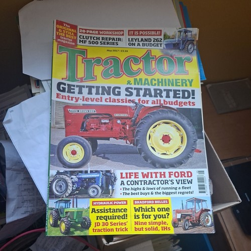 Tractor and machinery magazine - machinery,