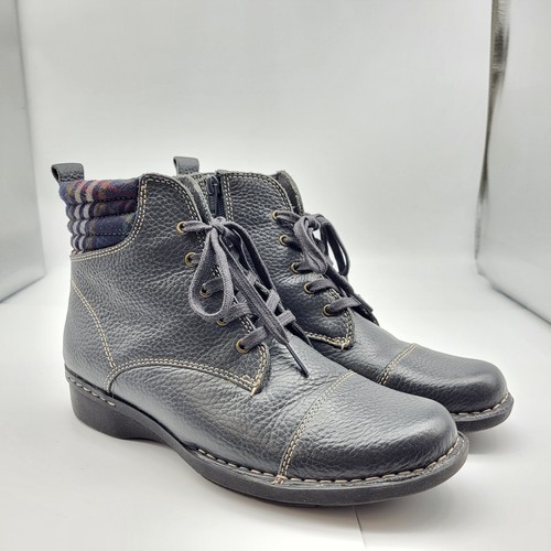 Stivaletti stringati clarks - stivaletti,