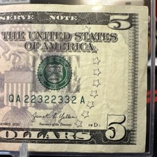 2021 (BINARY FANCY SERIAL ) $5