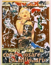 Mimmo ROTELLA Serigrafia e