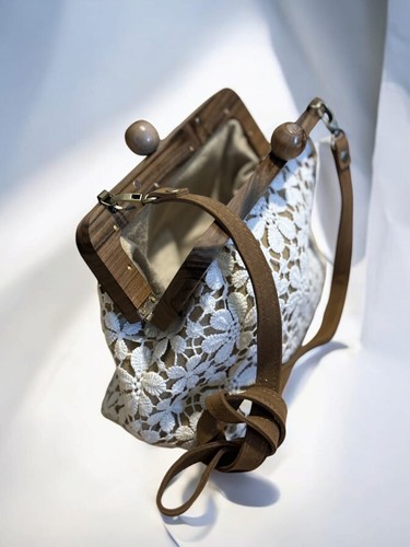 Pochette pizzo matrimonio