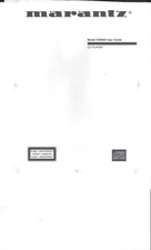 Marantz user manual manuale