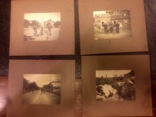 4 PICCOLE FOTO ANTICHE DI