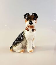  Statua in porcellana CANE DA