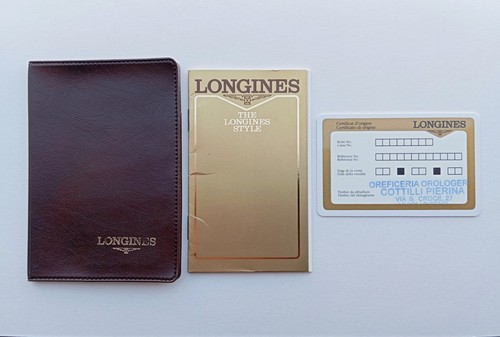 Longines garanzia guarantee - longines,