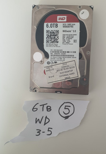 Hdd red nas 0 wdc - 6,