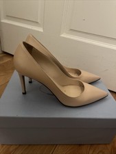 Prada Saffiano tacco pelle 37