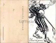 SATIRICA WW1 SCHERMA-L'EROE DEL GIORNO-A3-18