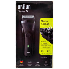 Braun Series 3 300S Rasoio Elettrico Wet & Dry Rasatura Profonda