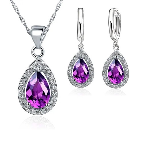 Set collana orecchini - set,
