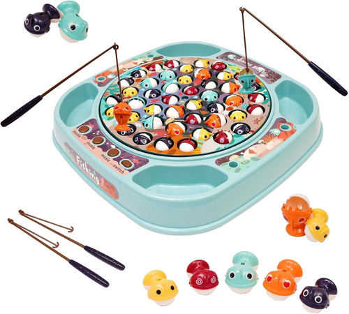Gioco musicale pesca con 4 - pesca,