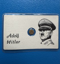 Card Adolf Hitler Con Moneta
