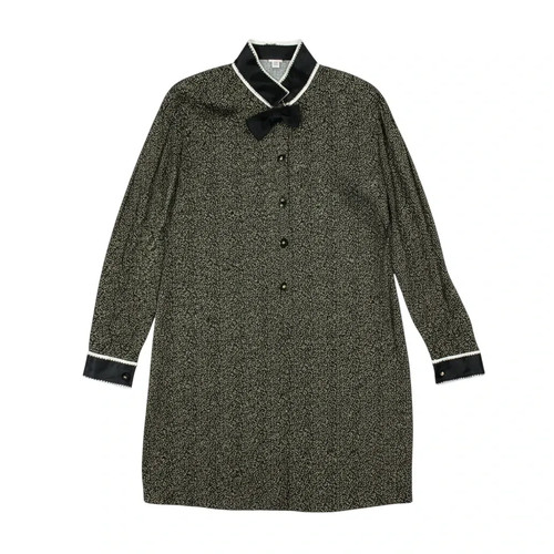 Abito camicia seta nero - di,