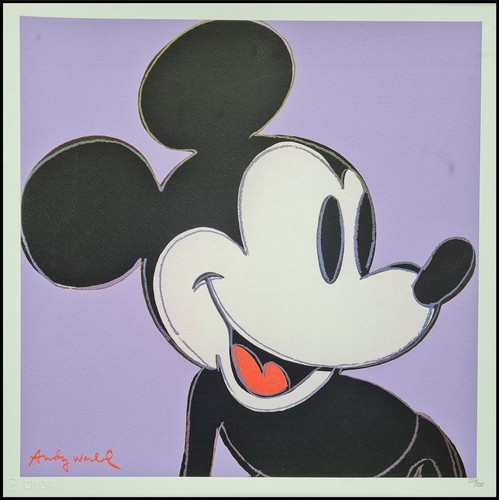 Andy warhol topolino - warhol, *
