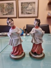 Capodimonte coppia statue - capodimonte, di