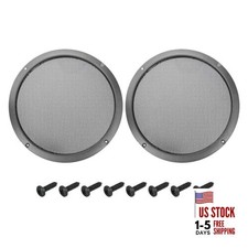  Pcs Black Speaker Grill Mesh