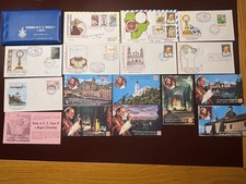 VATICANO 1968-Viaggio Papa Paolo VI a Bogotà-Giro completo FDC Roma con custodia