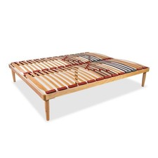 Rete in faggio DYNAMIC con doghe in faggio ammortizzate e basculanti e regola...