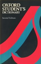 Oxford Student's Dictionary Oxford University press 1989