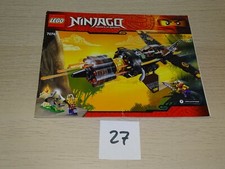 LEGO ninjago 70747 solo istruzioni SENZA PIETRE (N.27) parte -