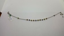 BRACCIALE ROSARIO IN ARGENTO