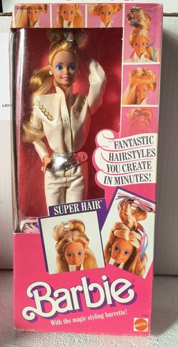 Barbie super hair mattel - super,