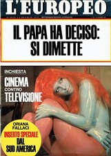 EUROPEO 1970/50=MARGARET LEE=ORIANA FALLACI INSERTO=ELEANOR BONE=ATTENTATO PAPA=