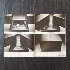 1972 Brionvega RR 130 - Original AD Advertising Pubblicità Vintage