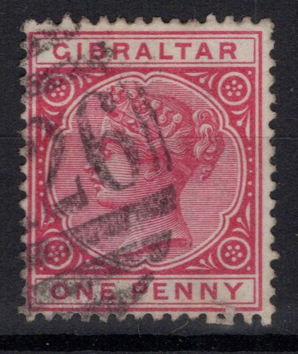 Gibilterra 1886 regina - 1886-87,