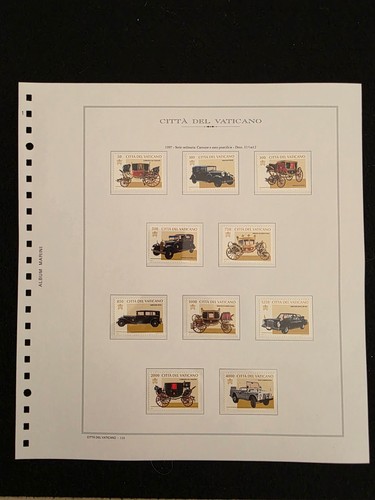 Francobolli vaticano annata - francobolli,