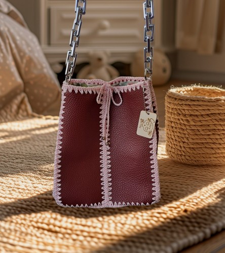 Borsa spalla pelle - spalla, in