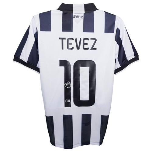 Carlos tevez signed - tevez, (beckett)