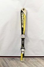 Sci Gialli Neri Blizzard 130 Cm Con Attacchi