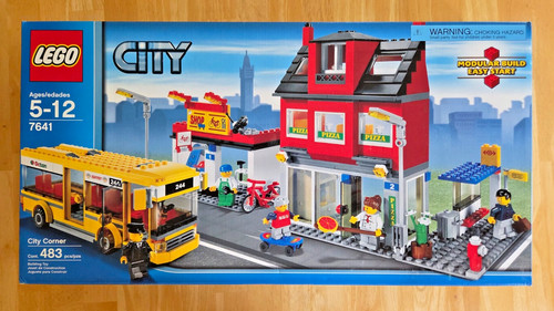 Lego city corner 7641 - lego,