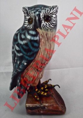Gufi gufo in legno - -,