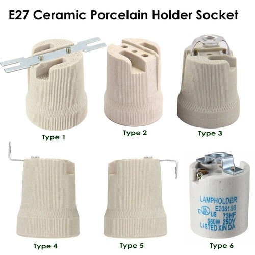 E27 presa ceramica edison - ceramica, vite