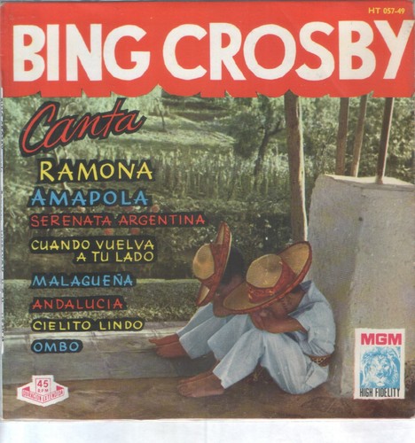 Bing crosby spain 1961 - crosby, ep