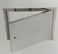 Sportello portello porta zincata per contatore acqua  H300xL400