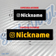 Copri Targa per auto