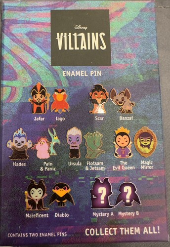 Spilla disney villains rosa - spilla,