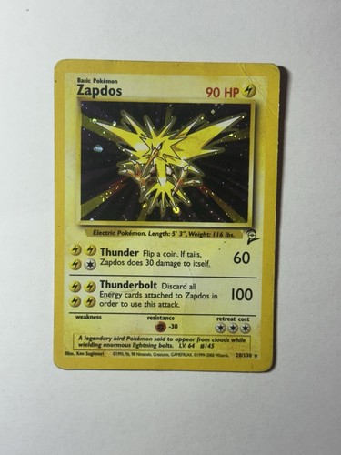 Carta pokemon zapdos - -,