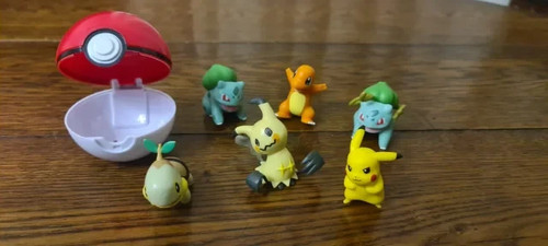 Set action figure pokémon - action,