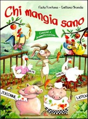 Chi mangia sano con libro - con,