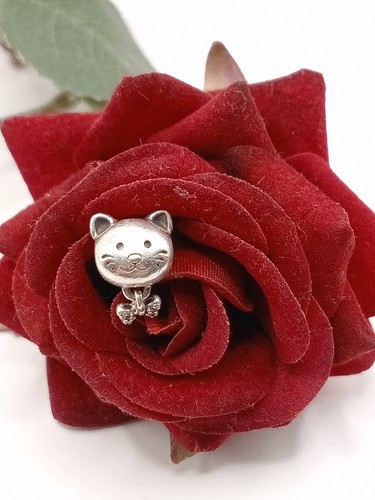Charm ciondolo gatto con